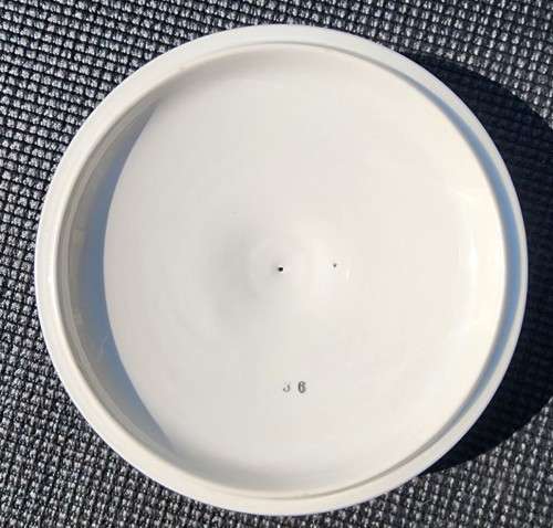 VINTAGE 1980S OVEN KING ITALY STONEWARE SAUCEPAN  HAND PAINTED LID GLAZED