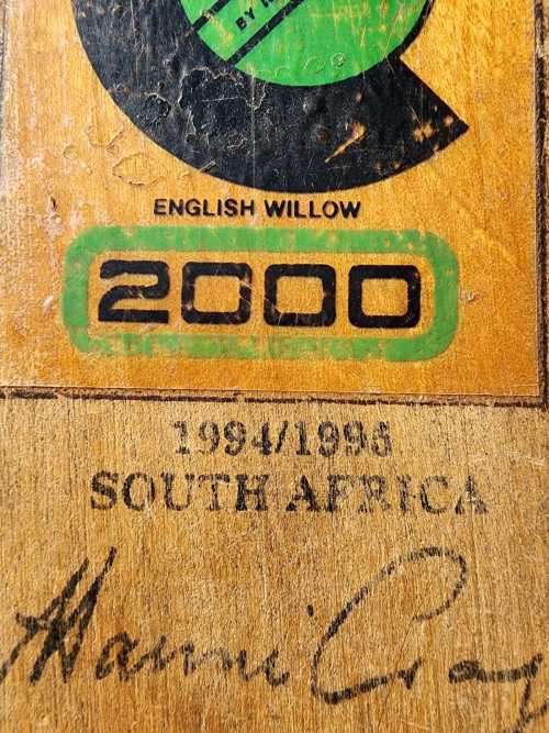 1994/1995 SA CRICKET TEAM SIGNED MINI BATS HANSIE, ANDREW, GARY, DARRYLL, FANIE ETC