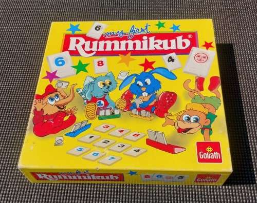 RUMNIKUB JUNIOR 1998 DUTCH SIGNATURE GAME BY GOLIATH TOYS