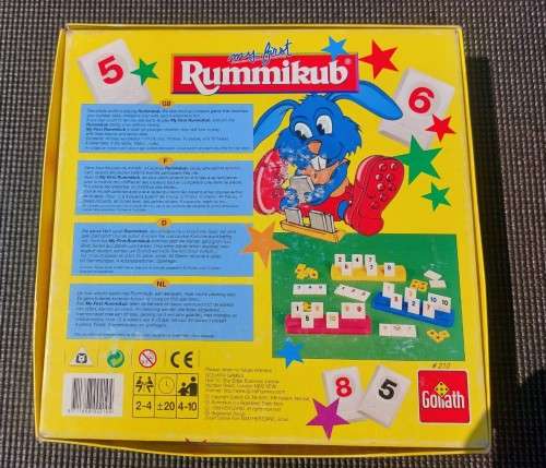 RUMNIKUB JUNIOR 1998 DUTCH SIGNATURE GAME BY GOLIATH TOYS
