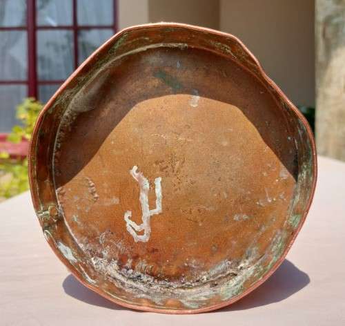 HAND HAMMERED COPPER PITCHER  SHINY AND BEAUTIFUL