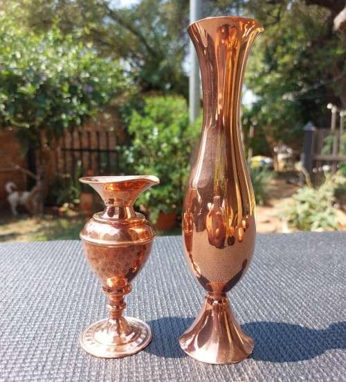 BARGAIN OF THE WEEK A BATCH OF 6 COPPER ITEMS  SOME FROM HOLLAND AND ZIMBABWE