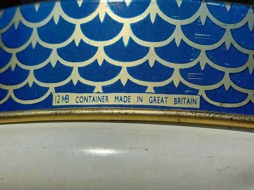 MADE IN GREAT BRITAIN VINTAGE TIN CONTAINER