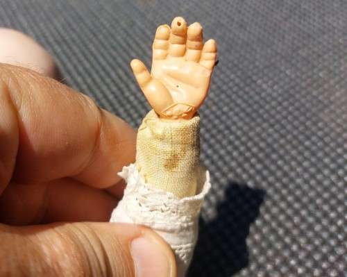 HERMANN STEINER GERMANY BISQUE BABY DOLL NO 240 VERY RARE! ANTIQUE 1920S!