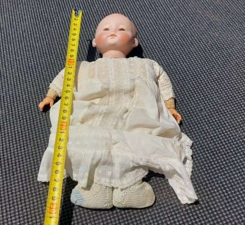 HERMANN STEINER GERMANY BISQUE BABY DOLL NO 240 VERY RARE! ANTIQUE 1920S!