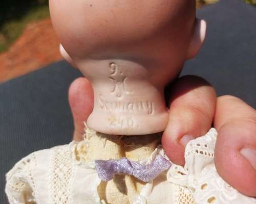 HERMANN STEINER GERMANY BISQUE BABY DOLL NO 240 VERY RARE! ANTIQUE 1920S!