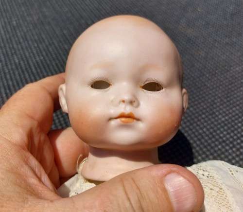 HERMANN STEINER GERMANY BISQUE BABY DOLL NO 240 VERY RARE! ANTIQUE 1920S!