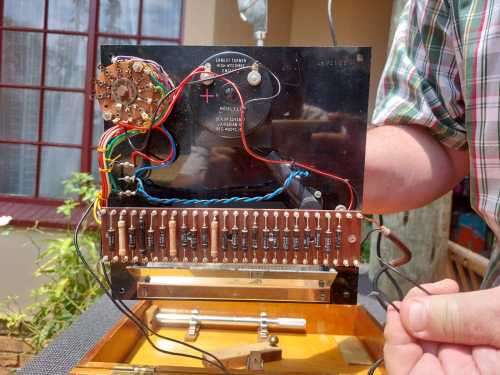 MEGATRON ENGLAND 1960S ARCHITECTURAL LIGHTMETER IN OLD DOVETAILED WOODEN CASE COMPLETE! RARE FIND!