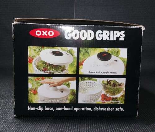 OXO GOOD GRIPS SALAD SPINNER LARGE AS NEW IN BOX