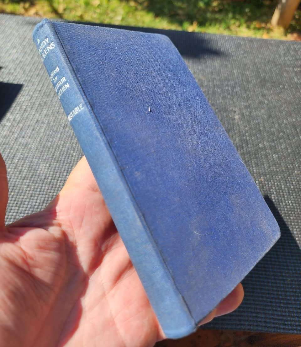 A HANDY DICKENS 1941 FIRST EDITION: SELECTIONS FROM THE WORKS OF CHARLES DICKENS BY ARTHUR MACHEN