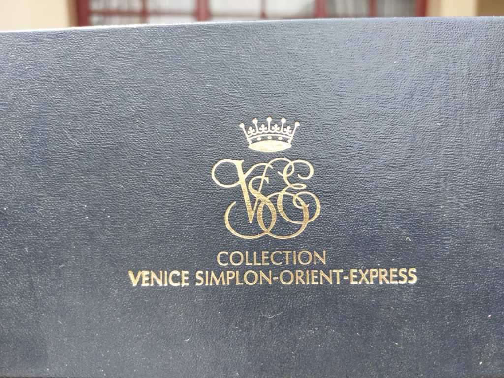 ORIENT EXPRESS BAR CAR COASTERS SET FROM THE SECOND MOST FAMOUS TRAIN ON EARTH