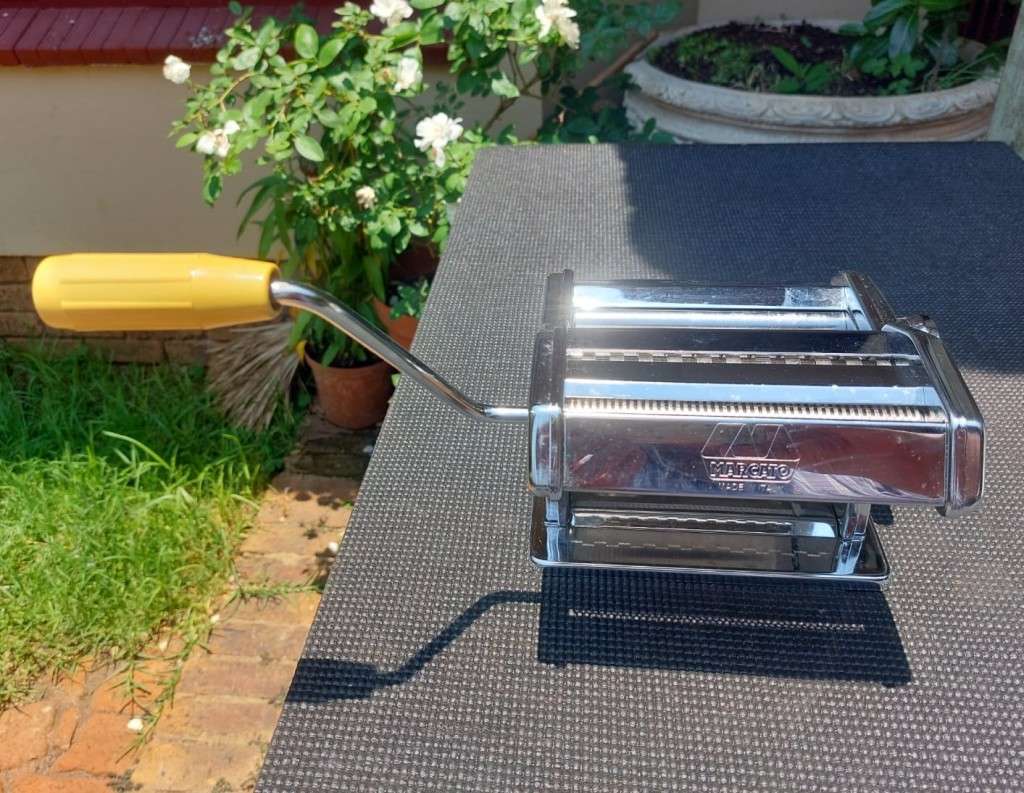 MARCATO ATLAS 150MM CHROME PLATED STEEL PASTA MACHINE MADE IN ITALY