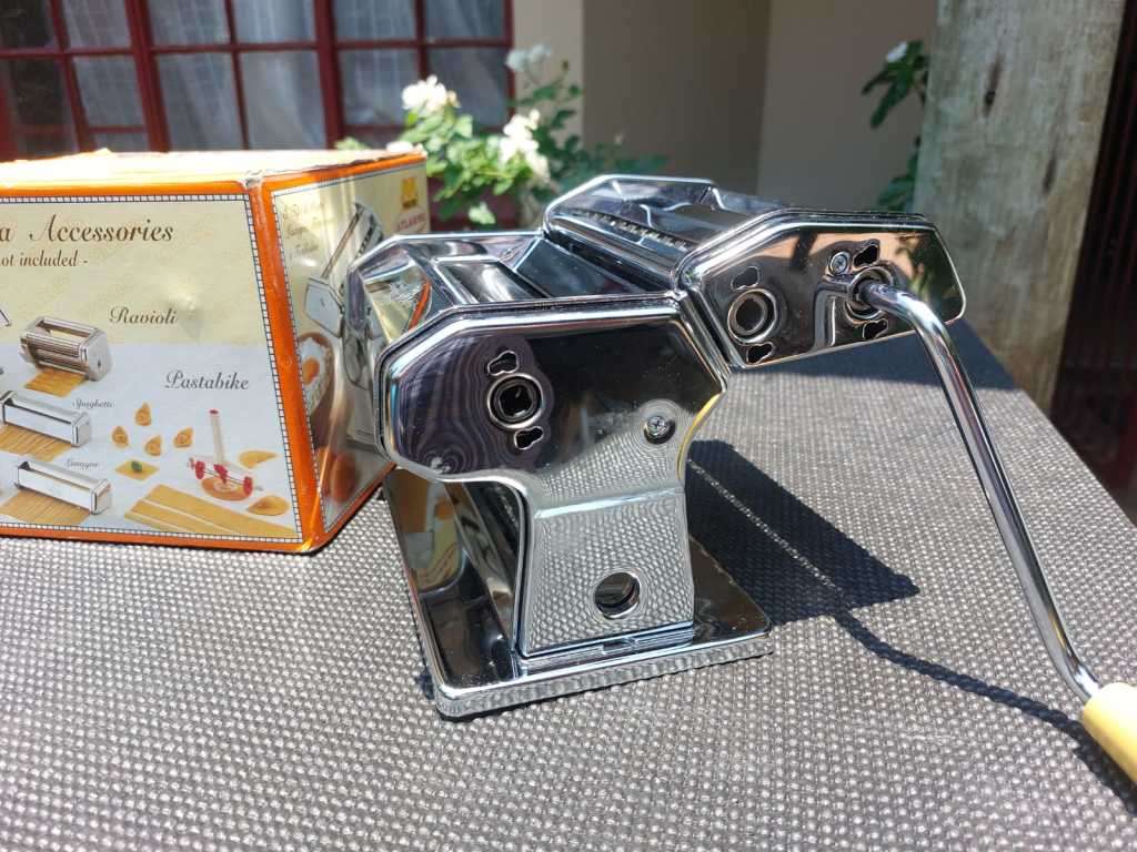 MARCATO ATLAS 150MM CHROME PLATED STEEL PASTA MACHINE MADE IN ITALY