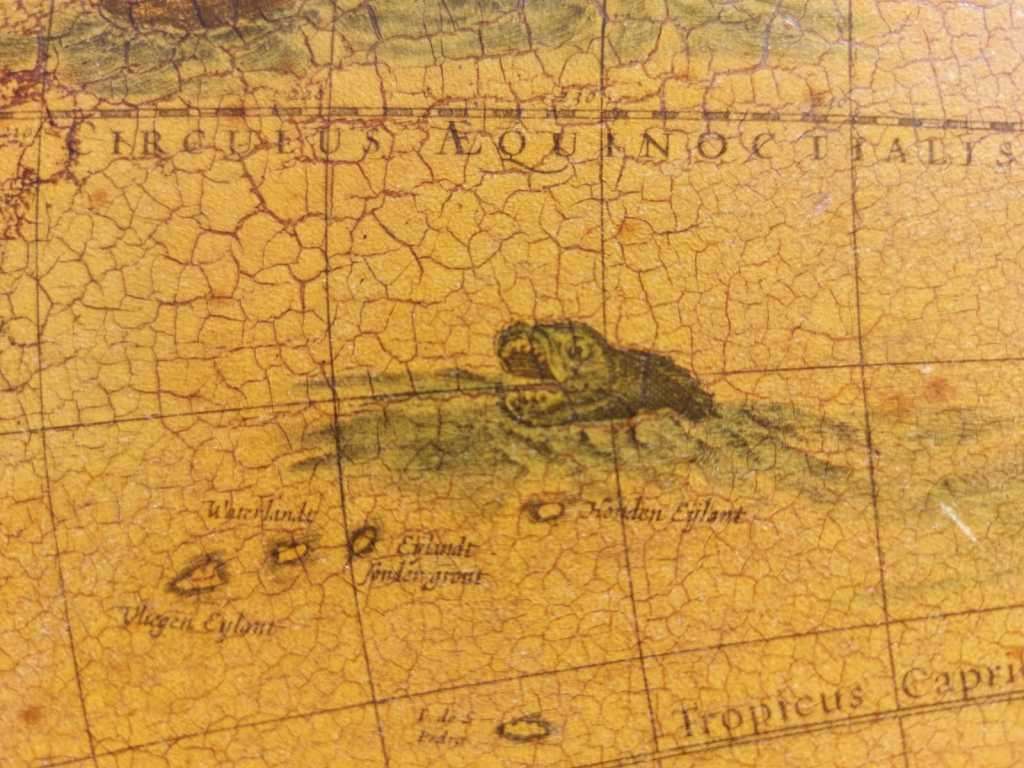 RARE ANTIQUE MAP AMERICAE NOVA TABULA WITH ELDORADO WILLEM BLAEU (1571-1638) HAND COLOURED ENGRAVING