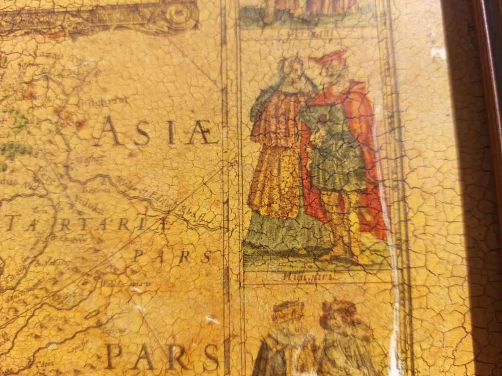 EUROPA ANTIQUE MAP RECENS DESRIPTA BY WILLEM BLAEU (1571-1638) HAND COLOURED LINE ENGRAVING