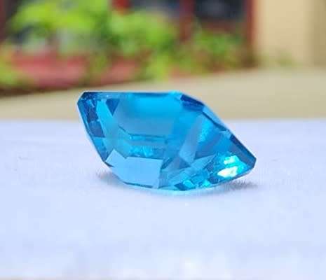 SWISS BLUE TOPAZ 1,90CT GEMSTONE IRRADIATED FOR 2 YEARS! PLEASE READ DESCRIPTION