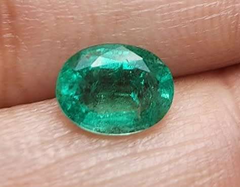 GISA CERTIFIED STRONG GREEN EMERALD 1.13CT GEMSTONE WITH INCLUSIONS! PLEASE READ FULL DESCRIPTION!