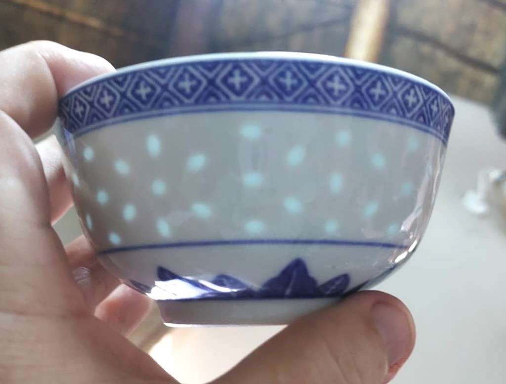 ICONIC VINTAGE 1970S LING LONG (TRANSLUCENT RICE EYES) 37 PIECE CHINESE JINGDEZHEN RICE BOWL SET