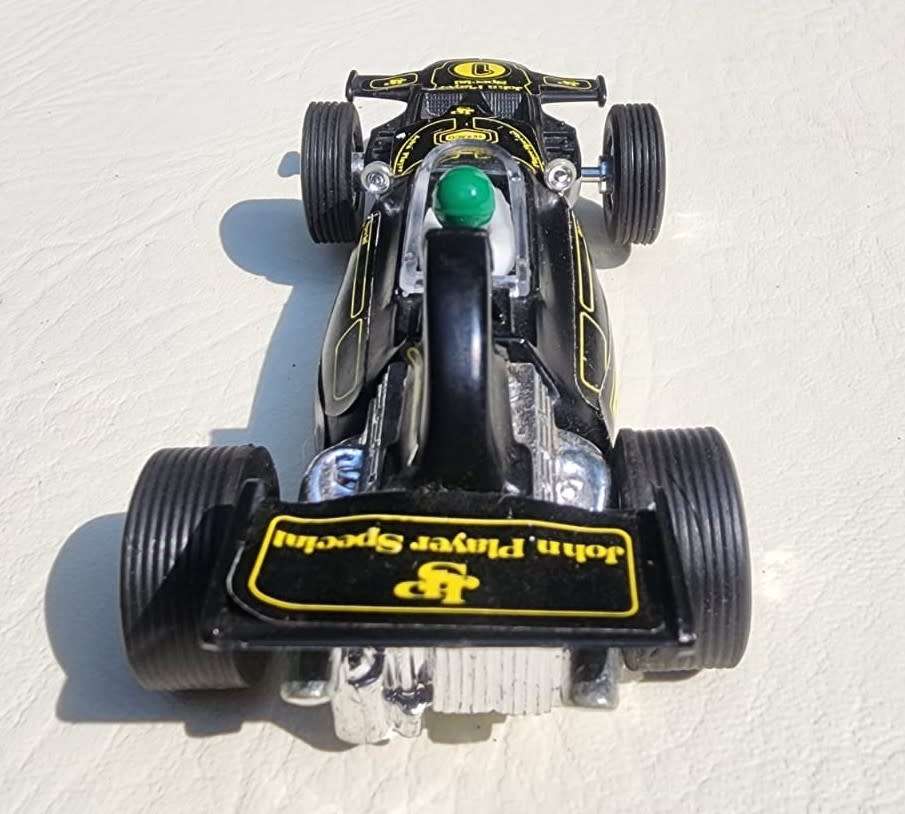 SUPER RARE 1973 JOHN PLAYER SPECIAL LOTUS F1 SLOT CAR  EMERSON FITTIPALDI