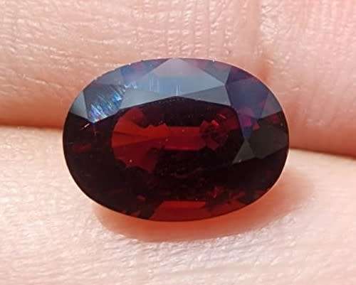 DEEP RED 2.55CT ALMANDINE AFRICAN GARNET GEMSTONE WITH BEAUTIFUL OVAL CUT