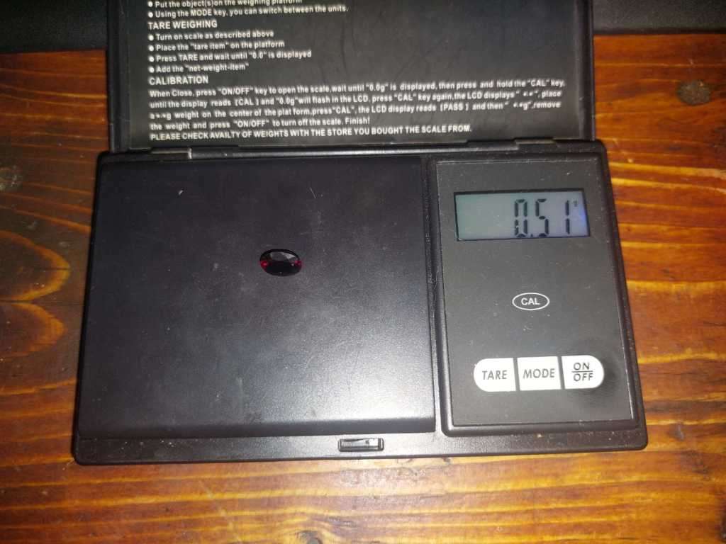 DEEP RED 2.55CT ALMANDINE AFRICAN GARNET GEMSTONE WITH BEAUTIFUL OVAL CUT