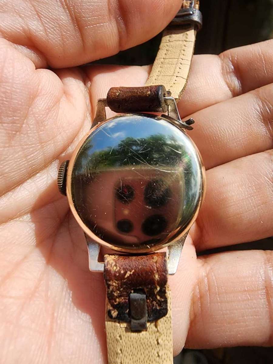 Vintage Elmo Bullseye Swiss Made Ladies Mechanical Cocktail Watch
