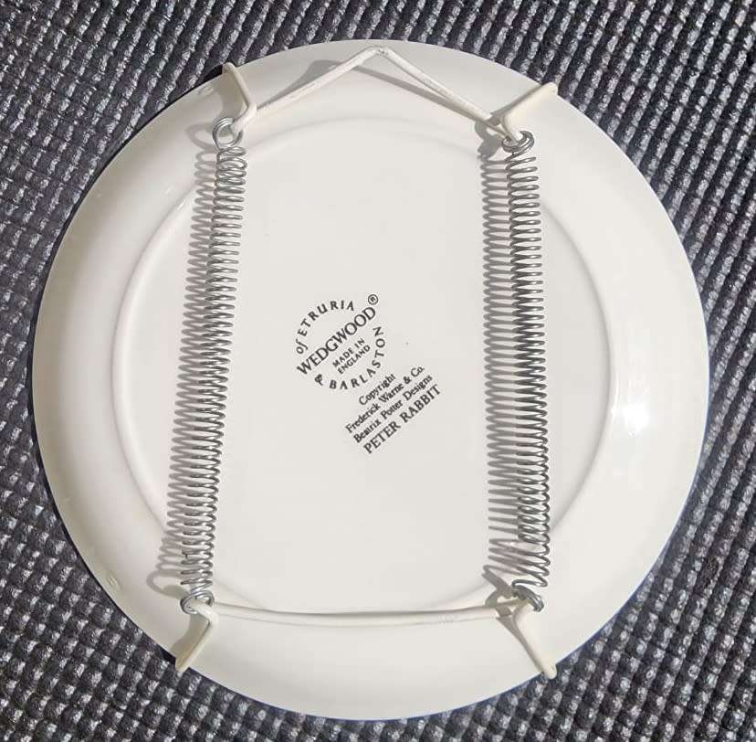 Vintage 1970s Beatrix Potter Peter Rabbit Wedgwood Nursery Ware Dish