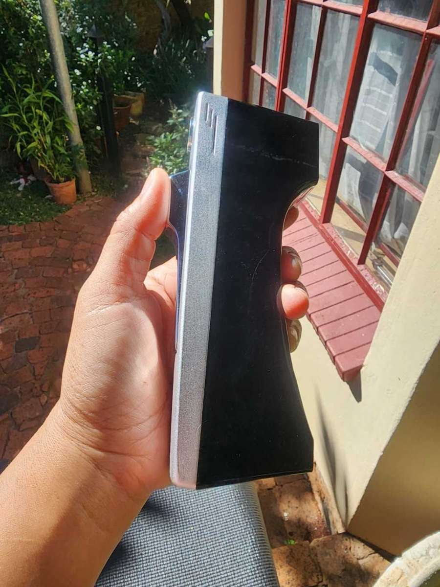 Vintage 1960s Zeta-5 Electric Table Gas Lighter in box with pamphlet  works but needs refueling