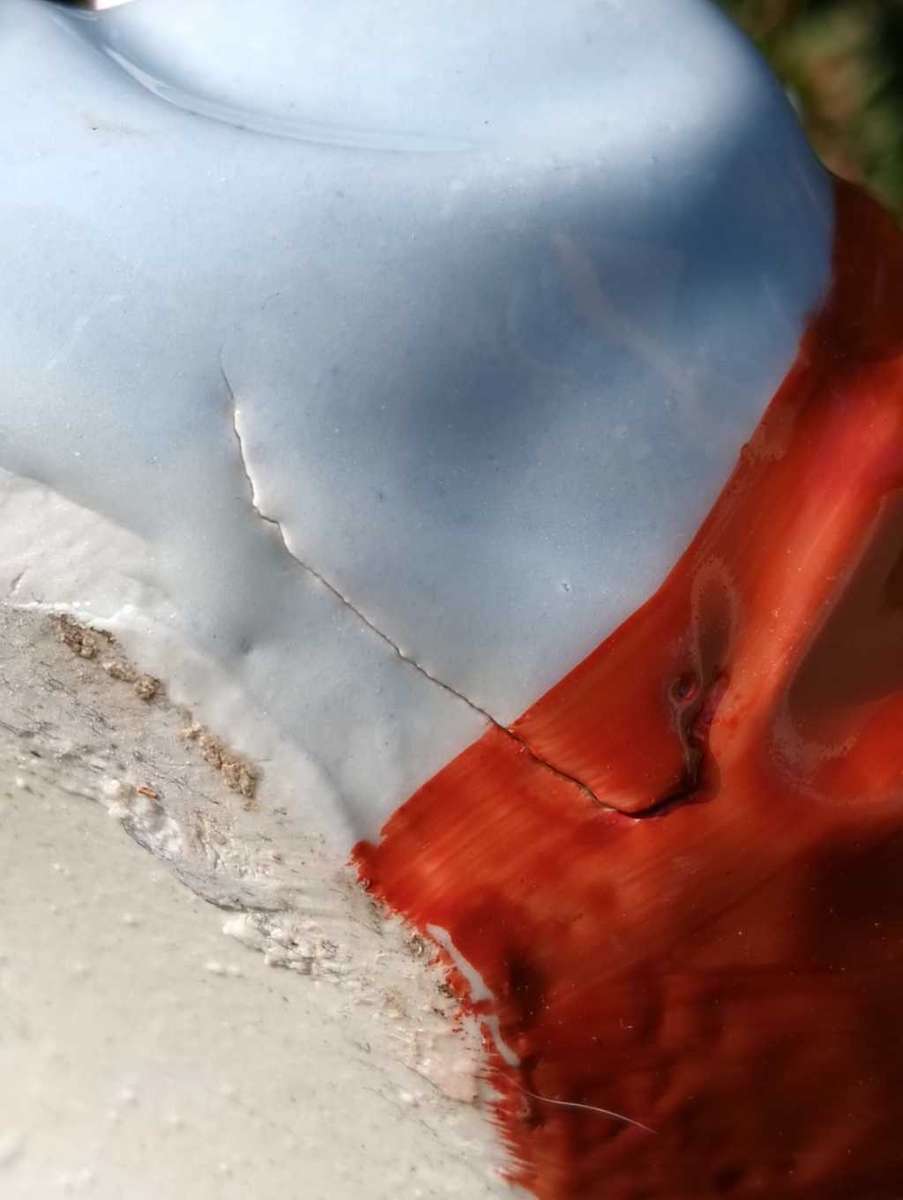 Vintage Chinese Porcelain Laughing Buddha with 5 Children Wealth Fertility Figurine