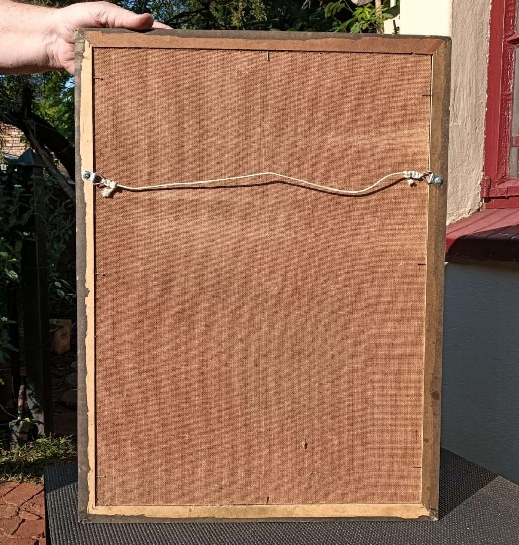 Vintage Japanese Geisha in Komono Artwork