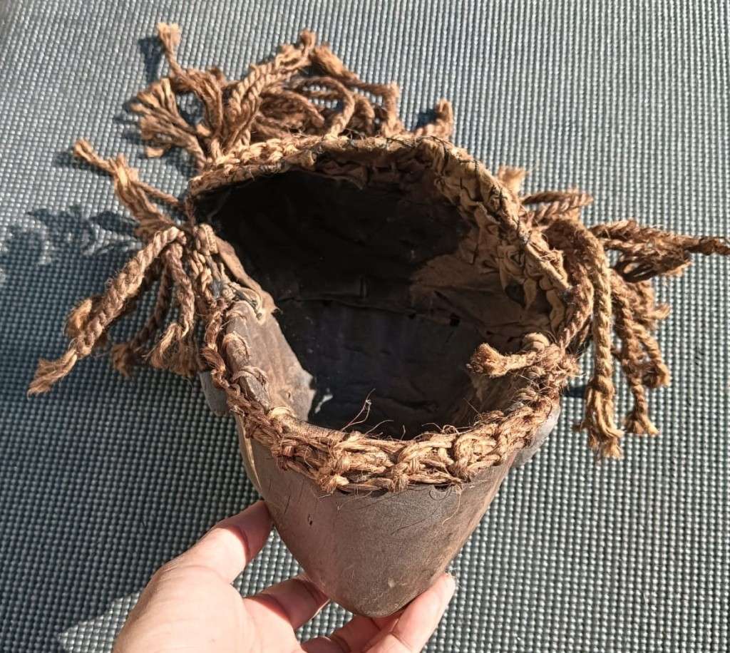 Chokwe Congo Mwana Pwo (Young Girl) Wooden Mask with four-pointed cosmogram symbol on forehead
