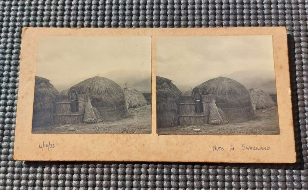 Carte de Visite 76 Old Photos from 1930s in an Old Cutlery Box