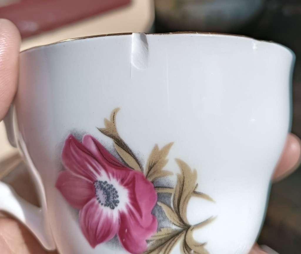 Large 27 Piece Ridgway England Royal Vale Anemones Windflower Pattern Teaset Circa 1956-1964