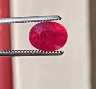 GISA CERTIFIED BLOOD RED 4.55CT RUBY GEMSTONE - UV STRONG RED!  HIGH THERMAL CONDUCTIVITY!