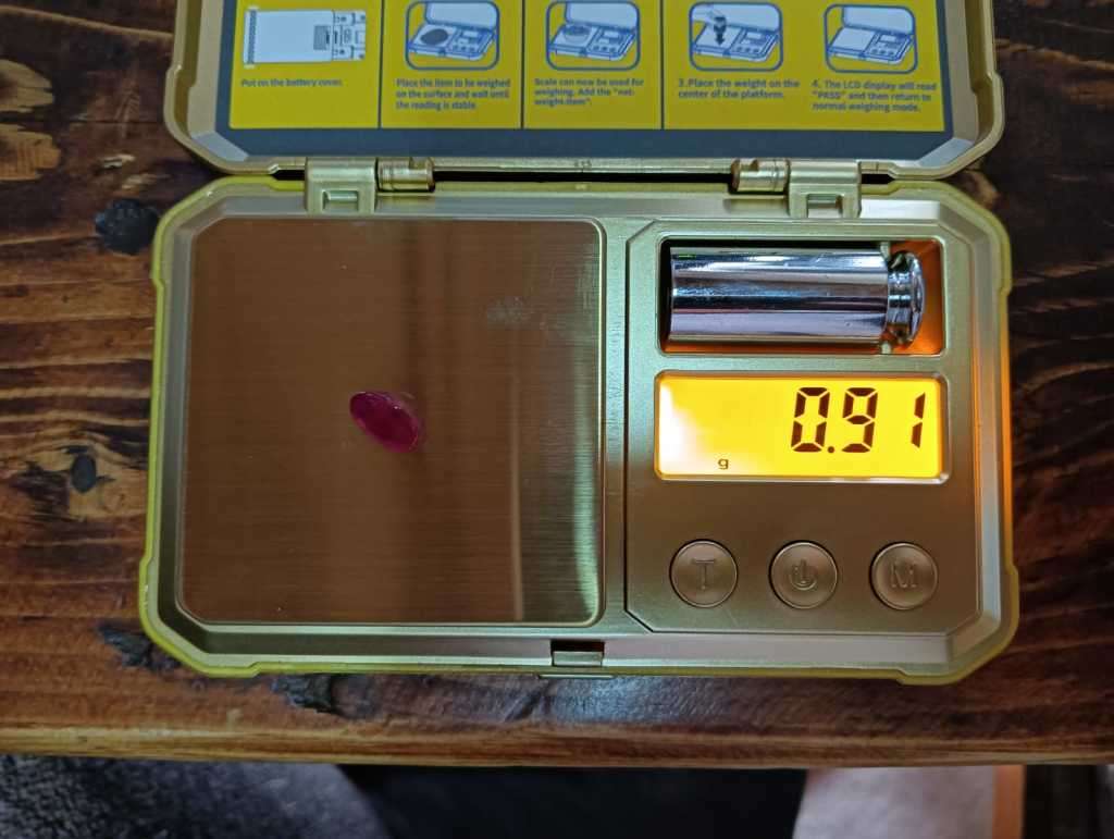 GISA CERTIFIED BLOOD RED 4.55CT RUBY GEMSTONE - UV STRONG RED!  HIGH THERMAL CONDUCTIVITY!