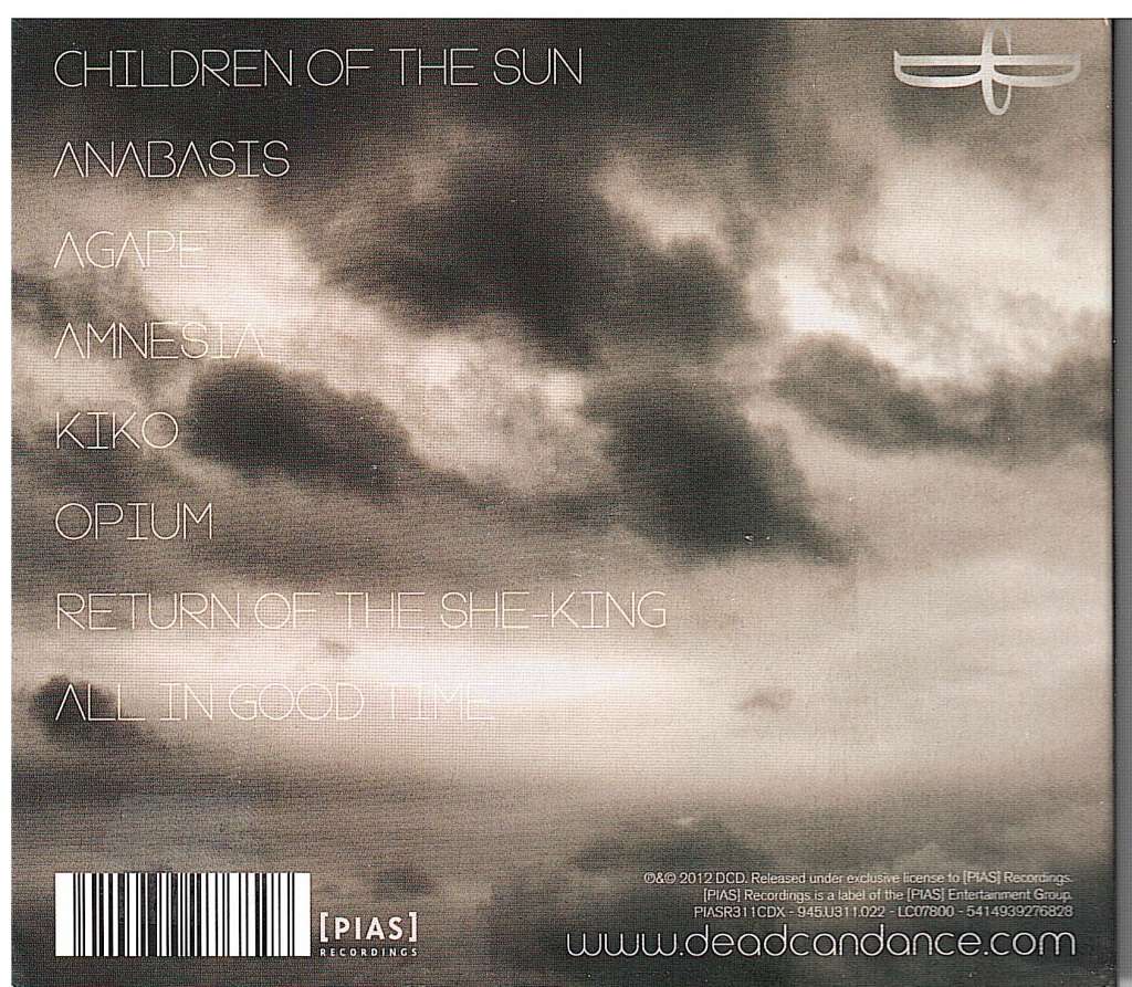 Dead Can Dance - Anastasis CD (Digipak)