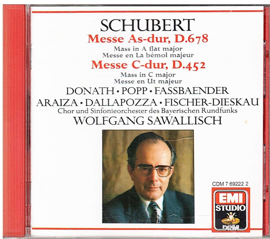Schubert Messe As-dur, D.678 CD