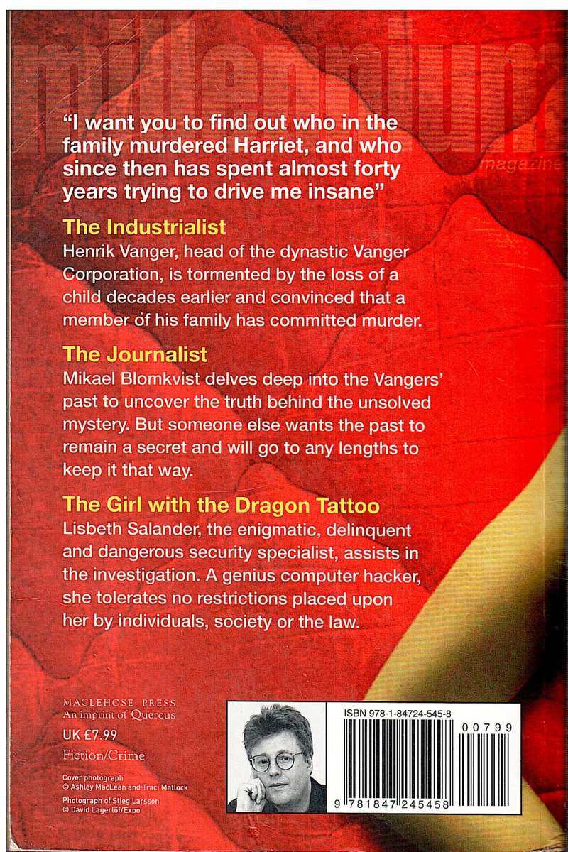 The Girl With The Dragon Tattoo - Stieg Larsson