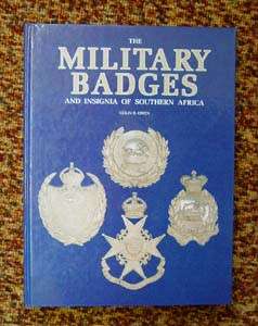 The Military Badges and Insignia of Southern Africa  Colin Owen