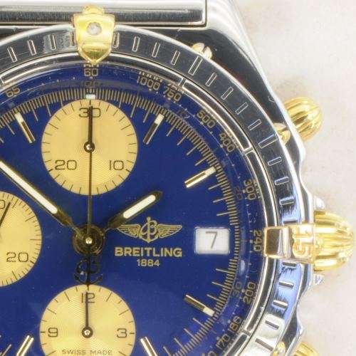 Breitling Chronomat B13048 SS & Yellow Gold  <> NO RESERVE