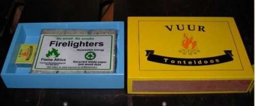 BRAAI BOX TINDER BOX VUUR TONTELDOOS