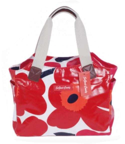 HANDBAG - OILSKIN - ABSOLUTELY BEAUTIFUL