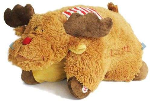 CHRISTMAS RUDOLPH PILLOW - MUSICAL - KIDS SOFT TOYS CHRISTMAS GIFTS
