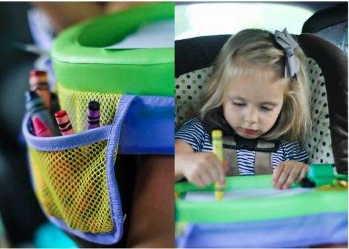 KIDS TRAVEL TRAY WITH SNACK HOLDER BY MUNCHKIN - MASSIVE SALE