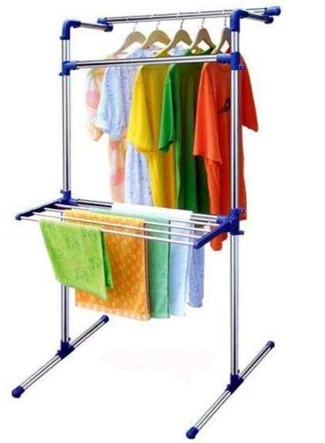 DRYING RACK MULTI PURPOSE CLOTHES GARMENT DRYER LAUNDRY LINE GADGET