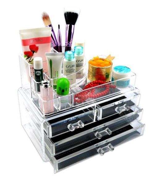 COSMETIC DISPLAY ORGANISER WITH DRAWERS