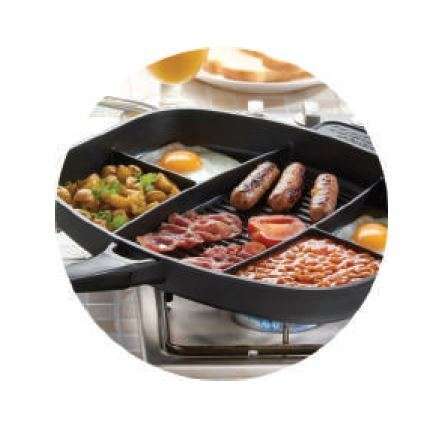 MULTI PAN CAST IRON 38 OUTDOOR PANS GADGETS BRAAI ACCESSORIES