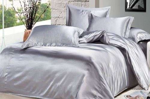 SATIN DUVET SET QUEEN