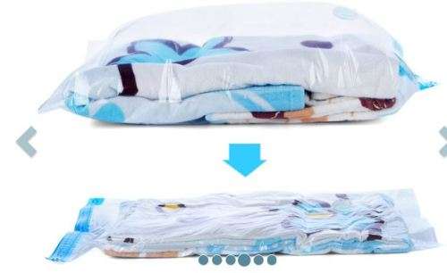 STORAGE BAGS LARGE - BLANKETS AND LINEN - 4 PIECES VACUUM STORING BAG GADGETS