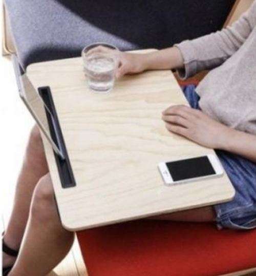 TABLET LAPTOP GADGETS LAP DESK IBED WOOD EL COMPUTER STAND MOUNT DESKTOP
